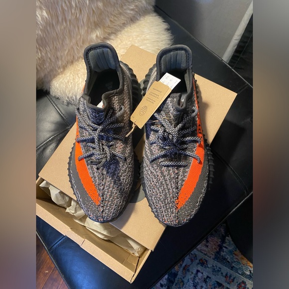 BNIB Yeezy Adidas Boost 350 V2 Beluga Reflective Sz 6M - Picture 2 of 7